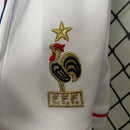Conjunto Retrô Infantil Seleção França l 1998 Azul Modelo Torcedor