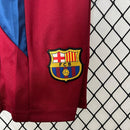Conjunto Retrô Infantil Barcelona l 2010/11 Torcedor Grena