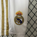 Conjunto Retrô Infantil Real Madrid l 2011/12 Branco Modelo Torcedor