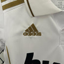 Conjunto Retrô Infantil Real Madrid l 2011/12 Branco Modelo Torcedor