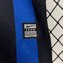 Conjunto Retrô Infantil Inter de Milão l 2009/10 Azul Modelo Torcedor