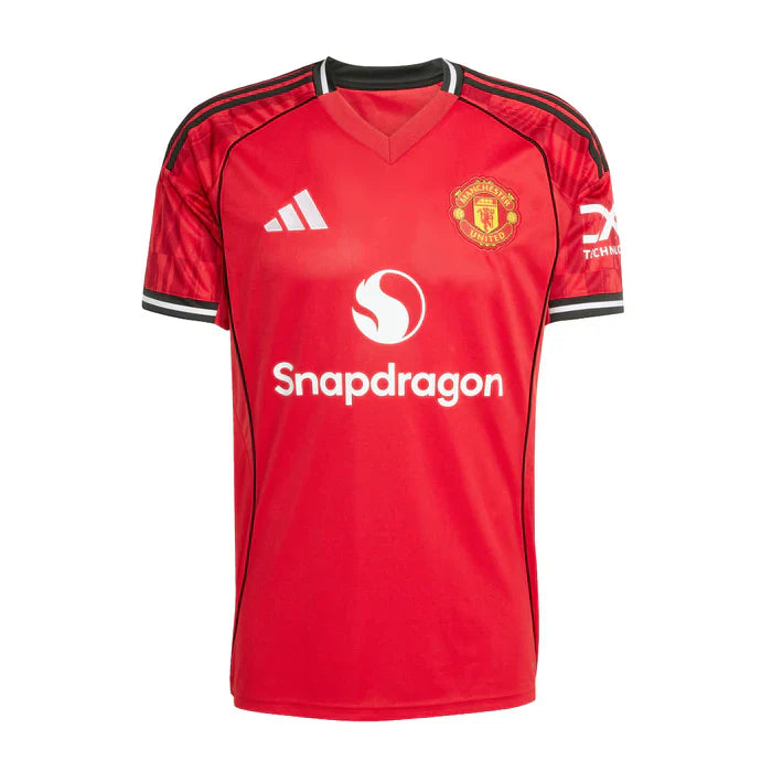 Camisa Manchester United Home 25/26 - Adidas Torcedor Masculina