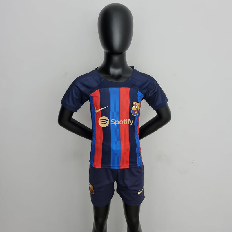 Conjunto Infantil Barcelona 2022/23 - Home - ResPeita Sports