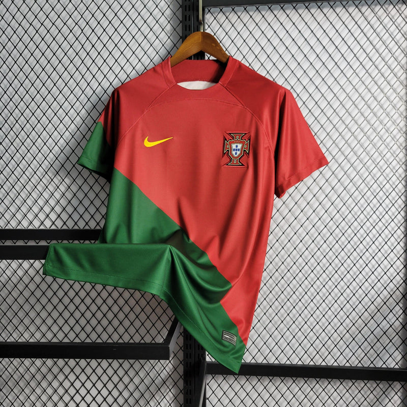 CAMISA DA SELEÇÃO DE PORTUGAL 22/23 VERMELHO