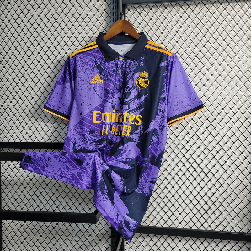 Camisa Real Madrid 2023/24 Torcedor Adidas Masculina - Roxo