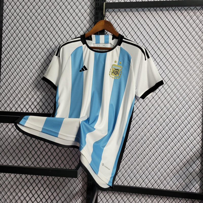 CAMISA DA SELEÇÃO DA ARGENTINA 22/23 TRADICIONAL