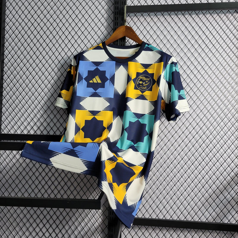 CAMISA DA SELEÇÃO DA ARGELIA 22/23 MULTICOLOR EDIÇÃO ESPECIAL