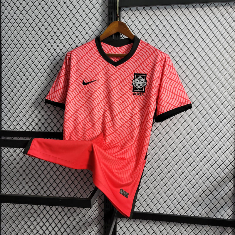 CAMISA DA SELEÇÃO DA KOREA DO SUL 22/23 VERMELHO