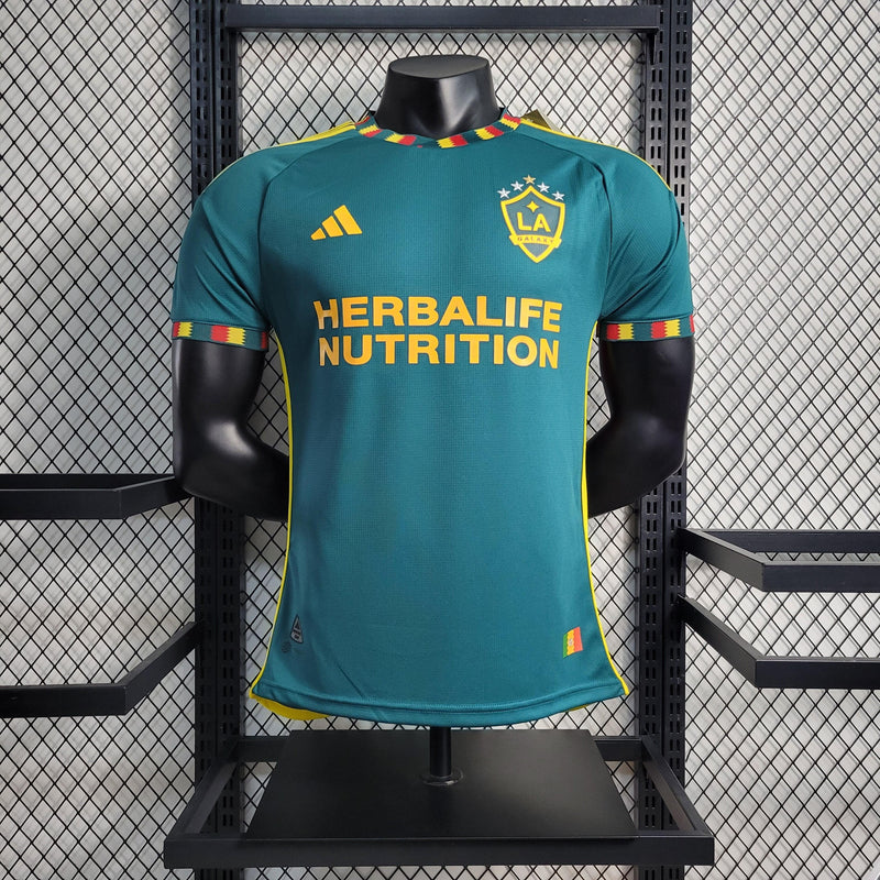 Camisa LA Galaxy Home 2023/24 Verde Versão Player