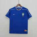 Camisa Retrô Seleção Brasil 1998/98 Away, comprar camisa retrô Brasil, camisa seleção Brasil 1998, camisa de futebol retrô Brasil, camisa Brasil 1998 away, camisa clássica seleção Brasil, moda futebol Brasil, uniforme retrô seleção Brasil, camisa vintage Brasil 1998, presente para fã de futebol Brasil, camisa de torcedor Brasil, estilo retrô futebol, camisa Brasil para colecionador, camisa oficial seleção Brasil, camisa Brasil 1998 original, camisa de jogo Brasil retrô