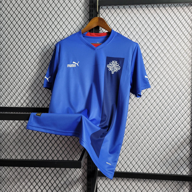 CAMISA DA SELEÇÃO DA ISLÂNDIA 22/23 AZUL