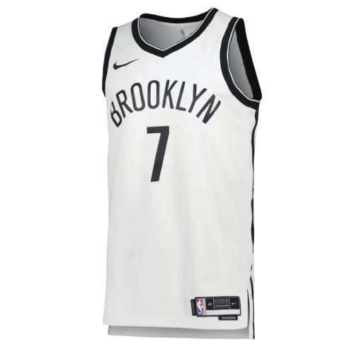 Regata Brooklyn Nets - Kevin Durant - 2022/23 Swingman Jersey - Branca