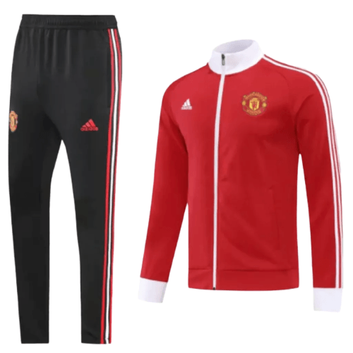 Agasalho de Viagem Manchester United - Masculino - Vermelho